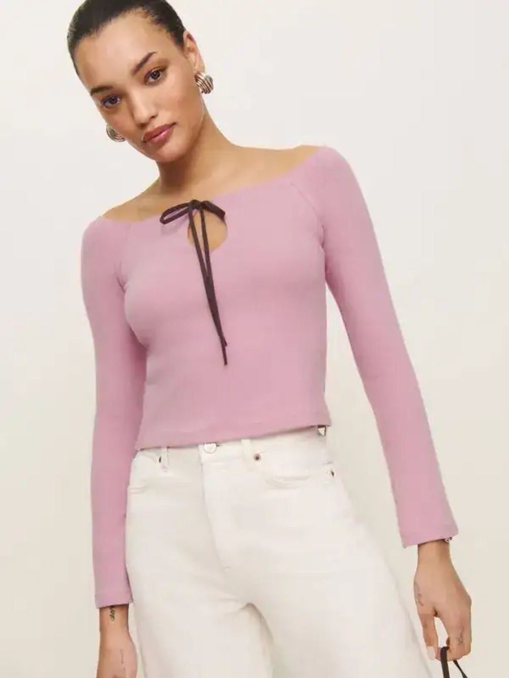 Reformation Jasper Knit Top